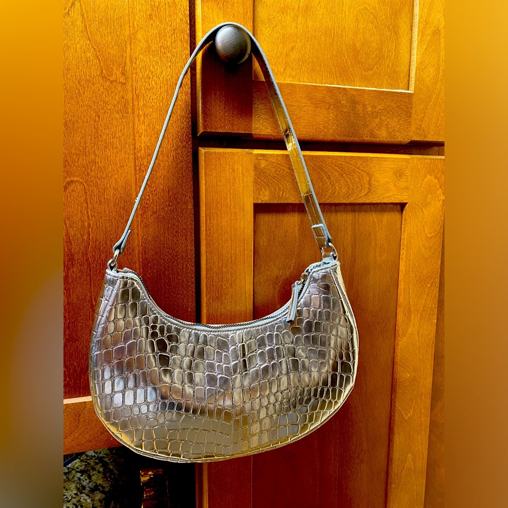 Faux Croc Bag 💚
